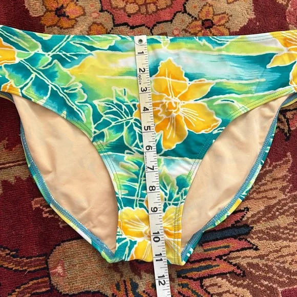 Vintage CHRISTINA Bikini NWT NEW floral beachy medium + large small? 90s - Picture 6 of 13